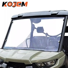 KOJEM Clear Full Front Full Windshield For Can am DEFENDER (2016+) HD5 HD8 HD10