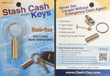 12 Mini Brass Cash-Cans (wholesale pricing) - Made in USA