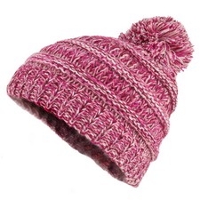 Kids Cold Weather Multi Color Knit Beanie Hat with Pom Pom - FREE SHIPPING