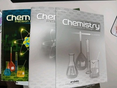 Abeka Chemistry Precision and Design Text Lab Manual Quiz Test Keys 3rd Ed