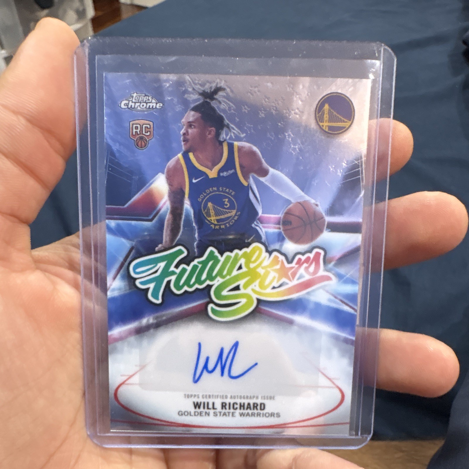 Topps 2025-26 Topps Chrome Update Will Richard Future Stars Auto #FS-WRI RC