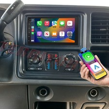 Car Radio Stereo Gps Android Carplay For Chevy Silverado 1500 2500 2003-2006