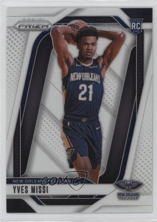 2024-25 Panini Prizm White Prizm 136/175 Yves Missi #233 1pk2