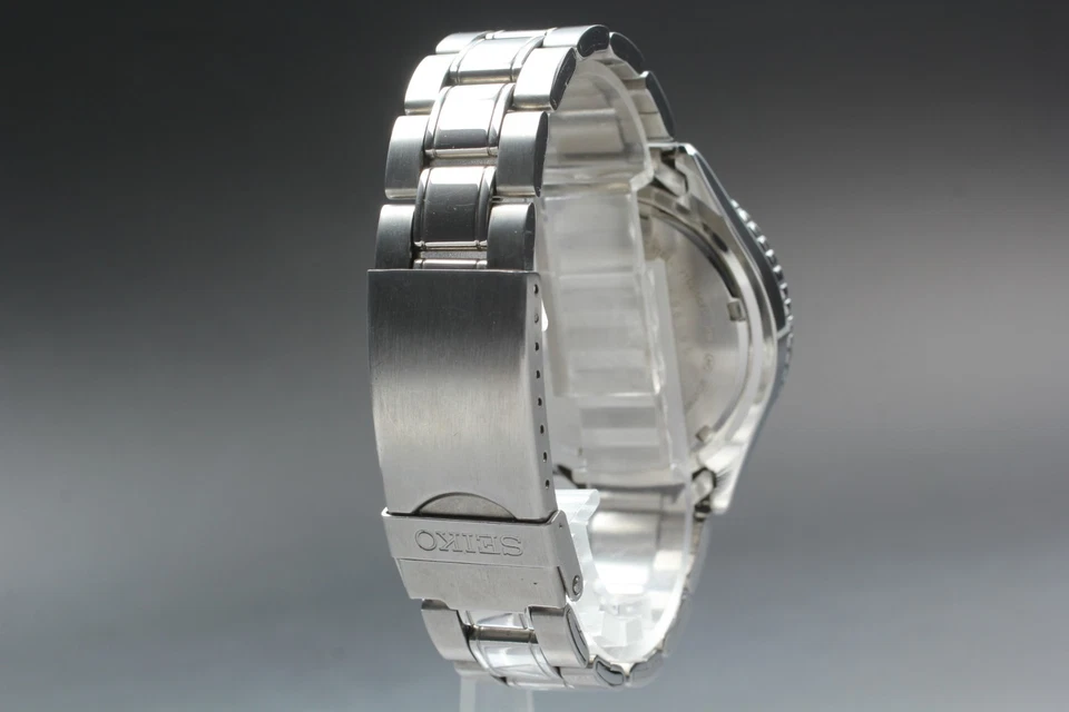 *Near MINT* SEIKO Flightmaster Pilot 7T92-0CF0 ANA Black Date Quartz Men's Watch - Image 3 of 4