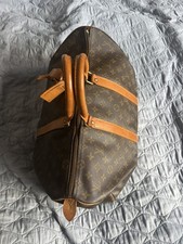Geniune Vintage Louis Vuitton Keepall 55 Brown Monogram 