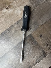 Snap-on SDD6 5/16 Flat Tip Slotted Screwdriver 6in Blade Black Hard Handle USA