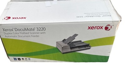 Xerox DocuMate 3220 Duplex Color Flatbed Scanner with ADF Open Box
