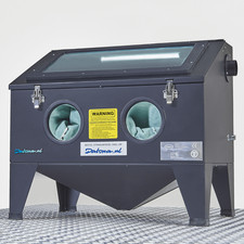 Datona Sandstrahlkabine 175 L Tisch Strahlkabine Sandstrahlgerät + Strahlpistole