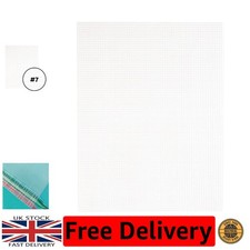 Beginner-Friendly 7 Count Plastic Canvas - 2 Transparent Sheets for Crafting Fun