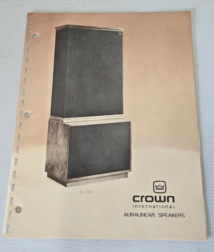 Crown C-8 vintage audio equipment - eBay listing photo 1