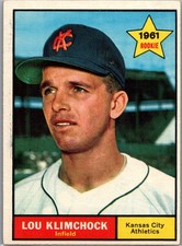 1961 Topps #462 Lou Klimchock