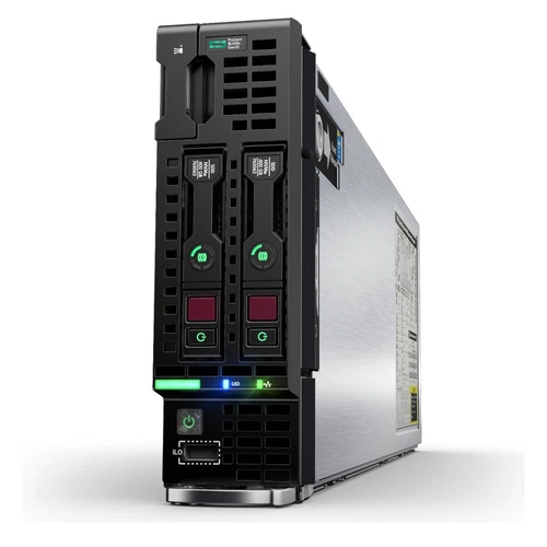 HPE ProLiant BL460c Gen10 2SFF SAS: 2x Xeon Gold 6138, 64GB DDR4, P204i-b