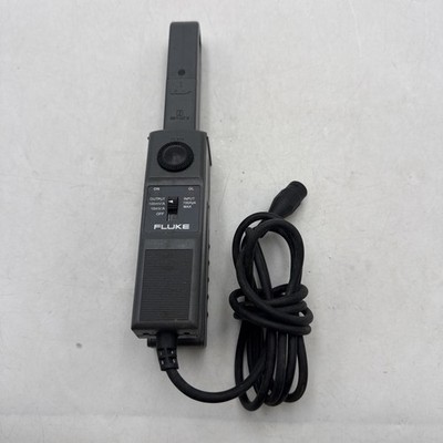 Fluke 80i-110s Gray AC/DC CAT II Oscilloscope Clamp Current Probe EXCELLENT COND
