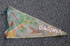 Darwin NT Pennant Tourist 3 Colour As Is approx 400mm x 210mm