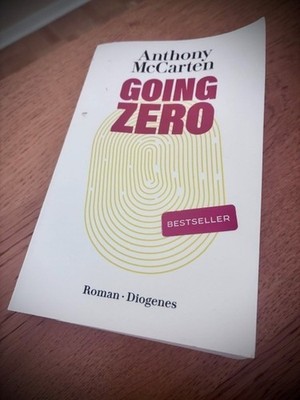 Going Zero (detebe)  von McCarten, Anthony | Buch | Zustand sehr gut