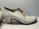 Vintage 1920s 1930s Shoes Oxford Women`s Heels Lace up Antique Flapper — photo 6