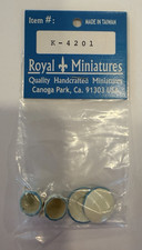 Royal Miniatures Dollhouse 2 Piece Tea Set White  Blue