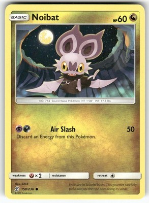 Noibat SM - Unified Minds Common Pokemon Near Mint or Better
