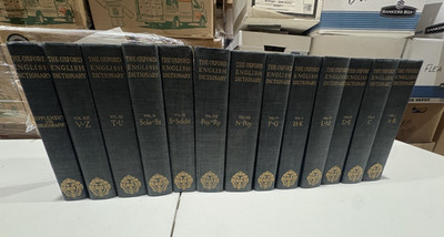 The Oxford English Dictionary 13 Volumes 1961 Hardcover Clarendon Press 