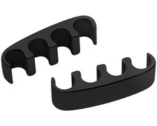 Billet Specialties Pair Of Plug Wire Seperators8.5mmblack4-wire Floating Billet Specialties Pair Of Plug Wire Seperators8.5mmblack4-wire Floating