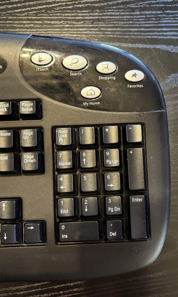 LOGITECH Wireless Y-RJ20 Bluetooth Keyboard No Dongle Untested  - Image 3 of 4