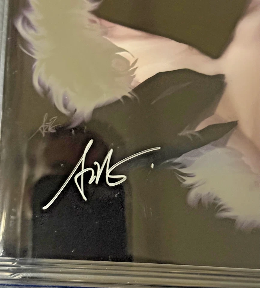 SS 9.8 Black Cat #1 Virgin Mexican Foil Variant Signed by Stanley "Artgerm" Lau - Image 4 of 4