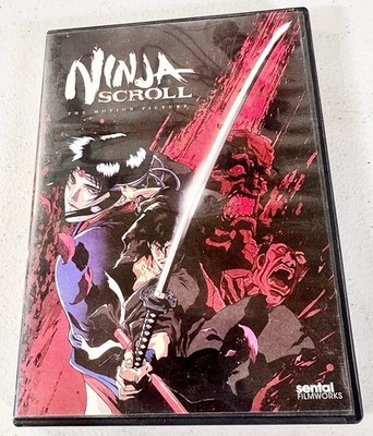 Ninja Scroll The Motion Picture Sentai Filmworks Anime DVD Excellent!!