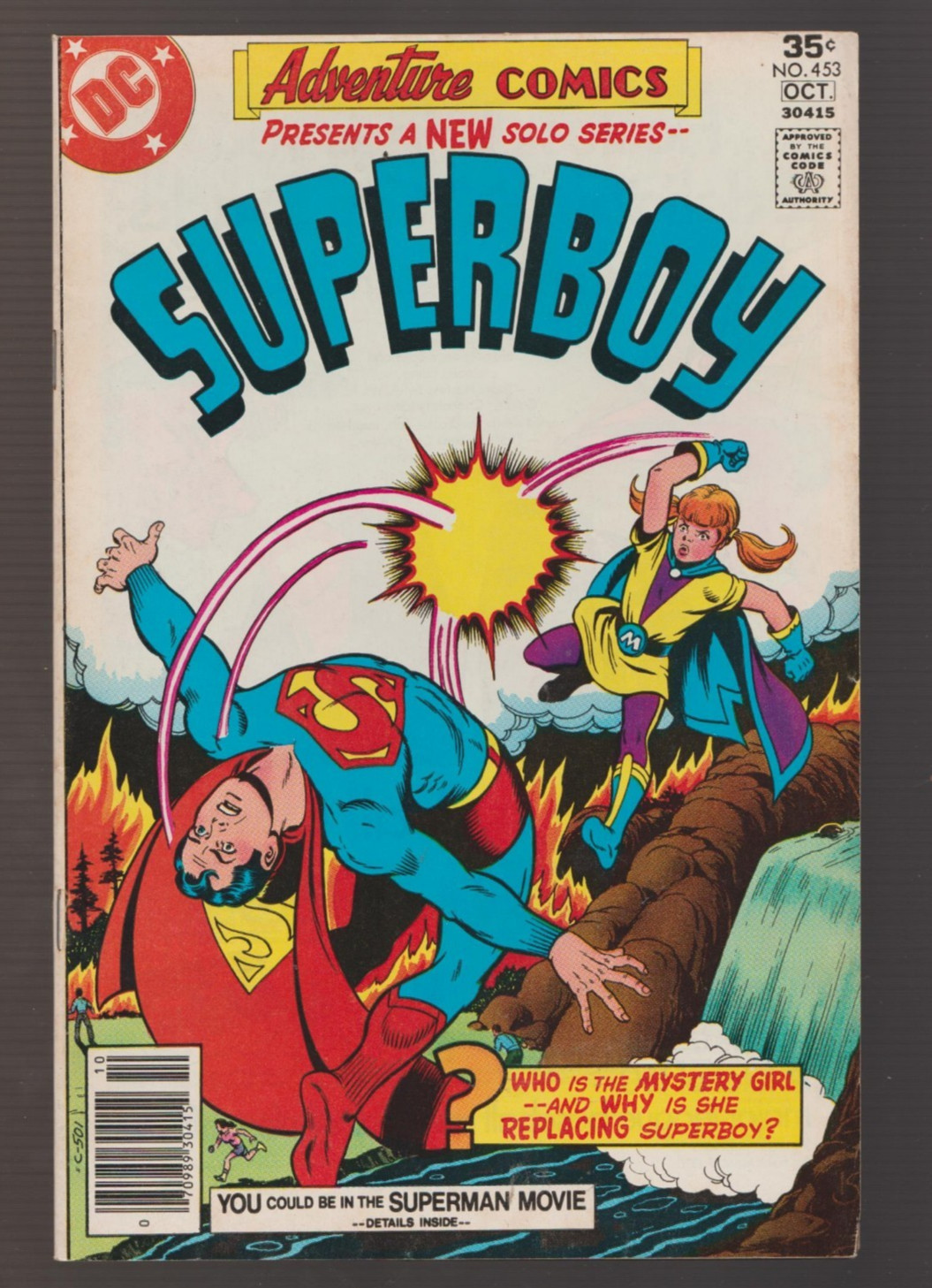 Adventure Comics #453 1977 SUPERBOY + SUPERBOY #16 & #37 COMIC BOOK LOT 3 ISSUES