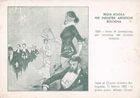 G3329) POSTCARD BOLOGNA DIRECTOR SCHOOL ARTISTIC INDUSTRIES FESTIVAL CRICOLO ORIANI