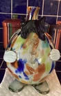 Vintage- Murano Glass Clown- Vibrant Multicolored- 1960’s- Made In Italy