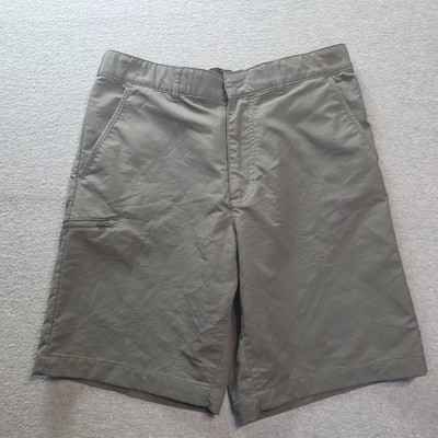 Gerry Mens Performance Utility Shorts Gray Size 32 Hiking Travel Quick Dry