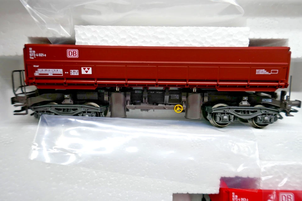 HO Marklin 48451 DB Cargo Dump Car Set of 3 - Image 3 of 4