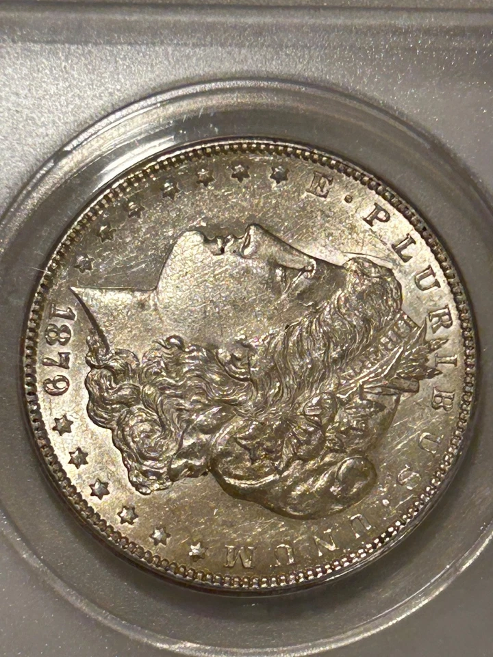 1879 S Morgan Silver Dollar Reverse of 78 ANACS AU53 VAM-9 Top 100/Tough VAM - Image 4 of 4