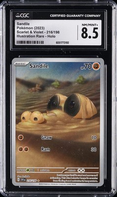 sandile pokemon card Sandile 216/198 SV01: Scarlet & Violet Base Set Holo for sale online