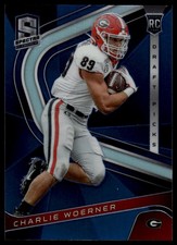 2020 Panini Chronicles Draft Picks #24 Charlie Woerner Spectra Draft Picks Blue
