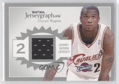 2003-04 Skybox Autographics Jerseygraphics Silver 87/150 Dajuan Wagner #J-DW 0q4