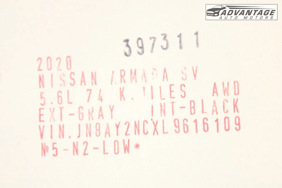 2018-2024 NISSAN ARMADA ENGINE MOTOR SERPENTINE BELT TENSIONER IDLER PULLEY OEM - Image 4 of 4