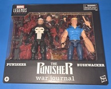 PUNISHER & BUSHWACKER 2-Pack Marvel Legends The Punisher War Journal Hasbro NEW