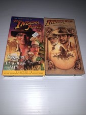 Indiana Jones and the Last Crusade (VHS 1989)Lot Of 2