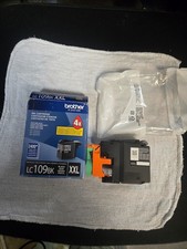 BROTHER LC109BK BLACK INK CARTRIDGE THE BOX AND PACKAGE HAVE BOTH BEEN OPENED