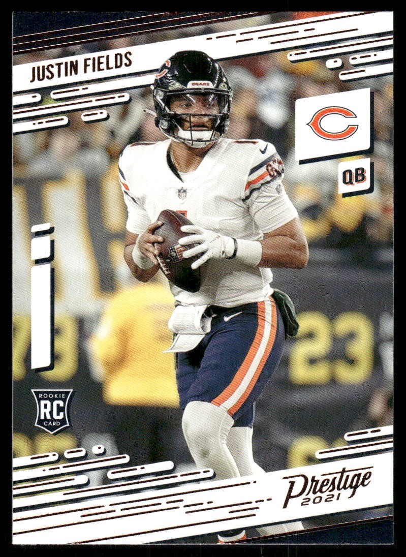 2021 Panini Chronicles #203 Justin Fields Prestige Rookies Update