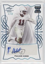 2021 Leaf Trinity Platinum Spectrum 1/50 Paulson Adebo #BA-PA1 Auto 1d2e