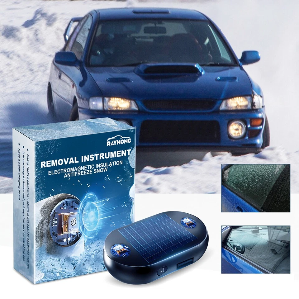 1/2Pcs Car Ice Defroster Windshield Snow Removal Window Glass Microwave Device - Image 3 of 4