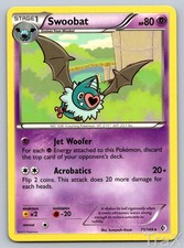 Swoobat 71/149 Boundaries Crossed Pokemon MP Rare