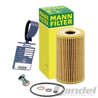 Mann Filter ÖLfilterwechselkit Passend FüR BMW 3Er E46 316I+318I+Ci 105+118PS