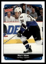1999-00 Upper Deck Victory Matt Herr Washington Capitals #312