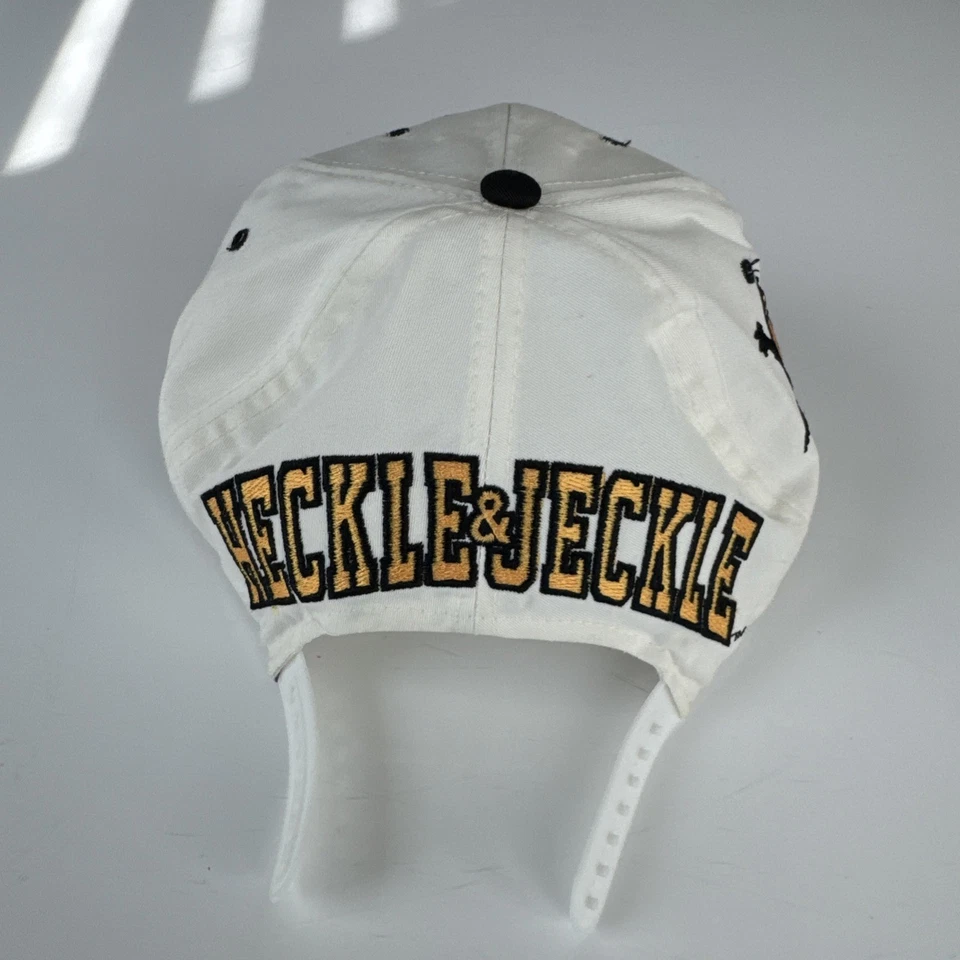 Vintage - 90s 1993 Heckle & Jeckle Viacom American Needle Blockhead Snapback Hat - Image 2 of 4