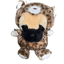 Pug Puppy Dog Plush In Giraffe Costume 9 Stuffed Animal Pup Pets Pals Soft Rare