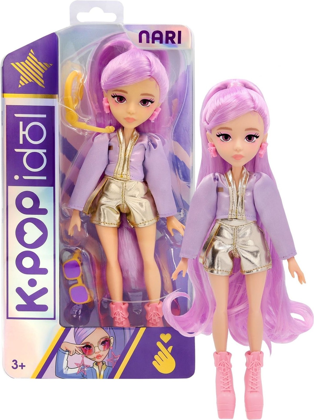 K-POP IDOL - NARI Bambola stile K-Pop Demon Hunters (Huntrix) - Immagine 2