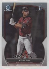 2023 Bowman Draft Chrome Refractor Kevin Sim #BDC-16 01wt